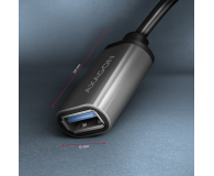 Axagon RUCM-AFAC, redukcja kabla USB-C (M) - USB-A (F), 20cm - 1353484 - zdjęcie 4